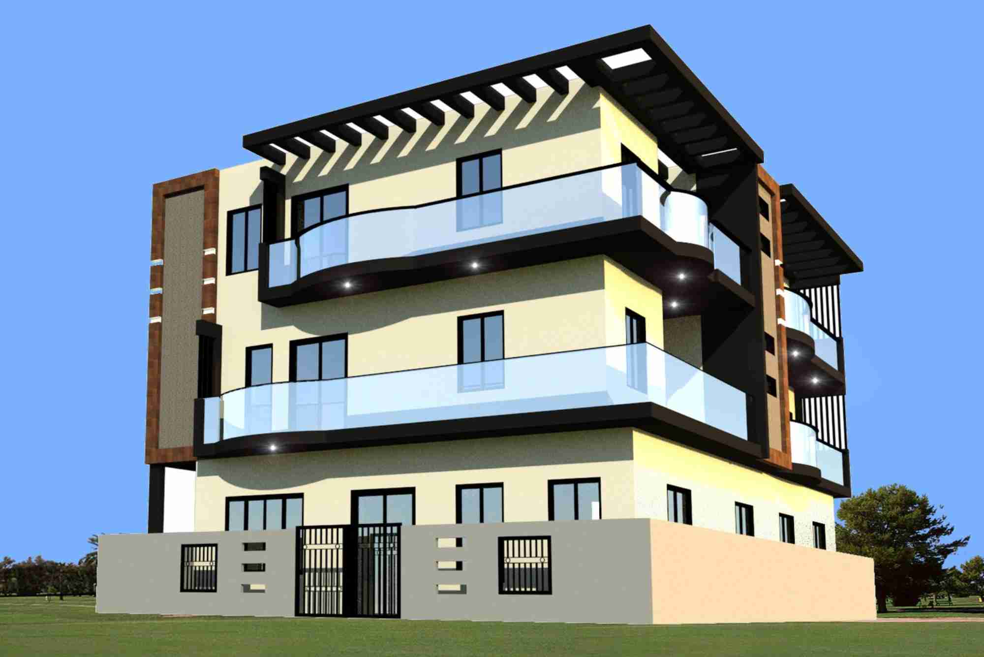 3 Story Apartment Building Plans