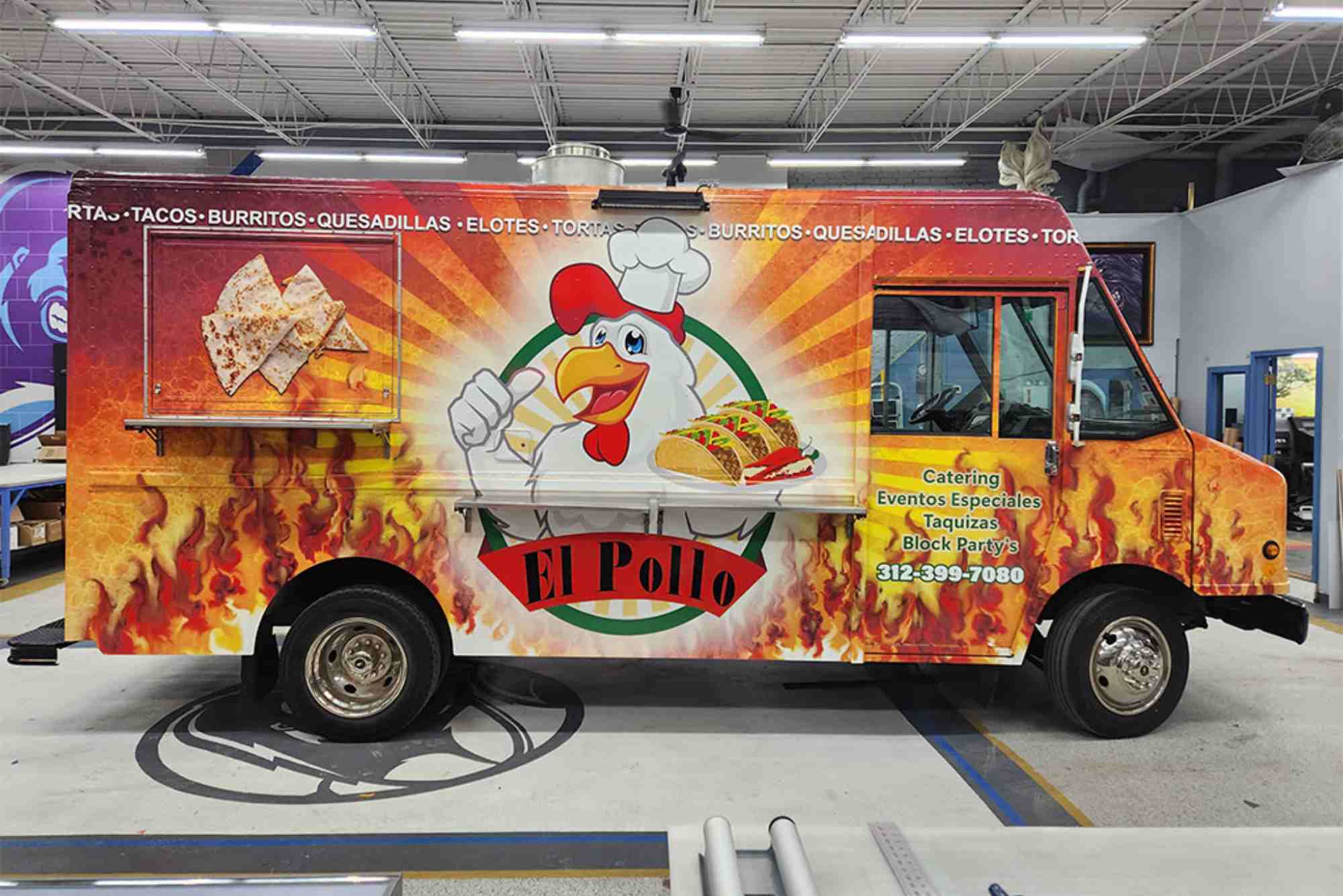 Food Truck Wrap Design Template