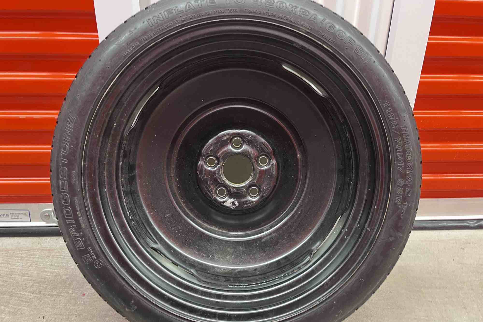 T125 70D17 Spare Tire