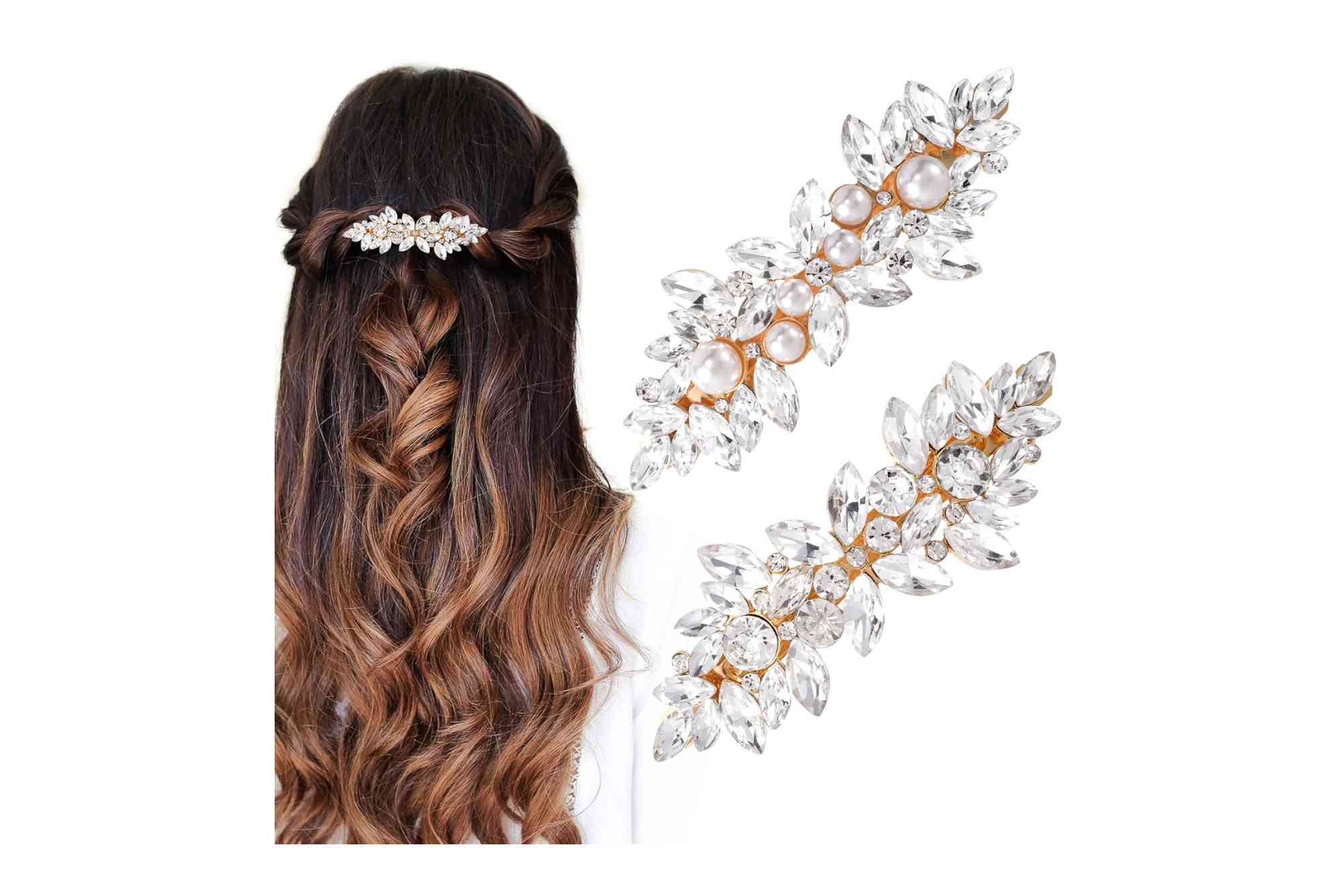 Decorative Hair Clips for Thick Hair