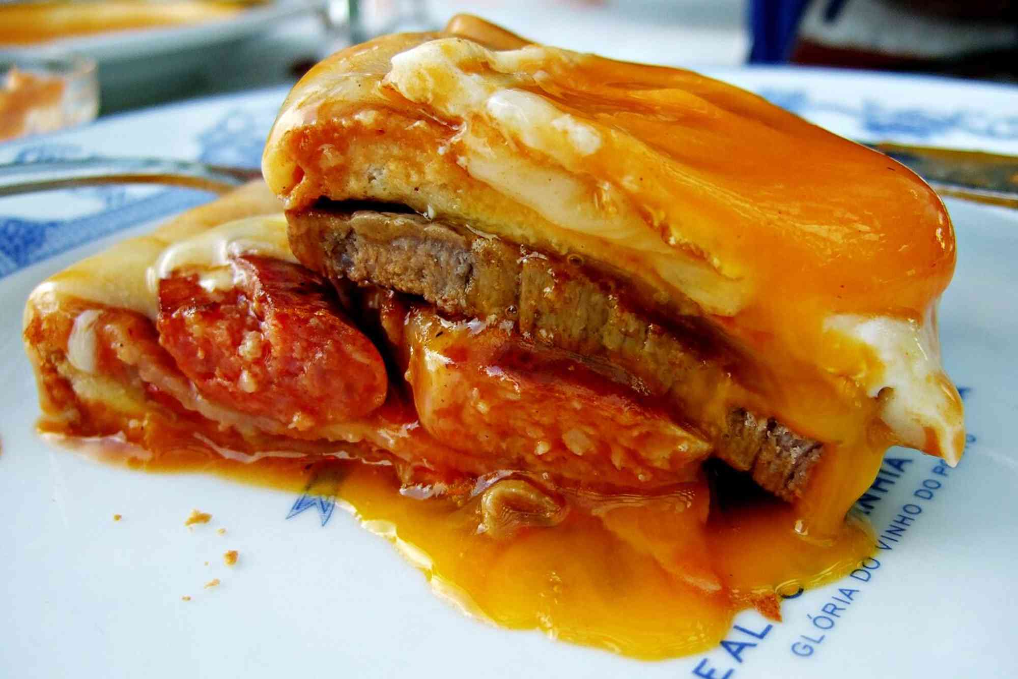 Francesinha Portuguese Food