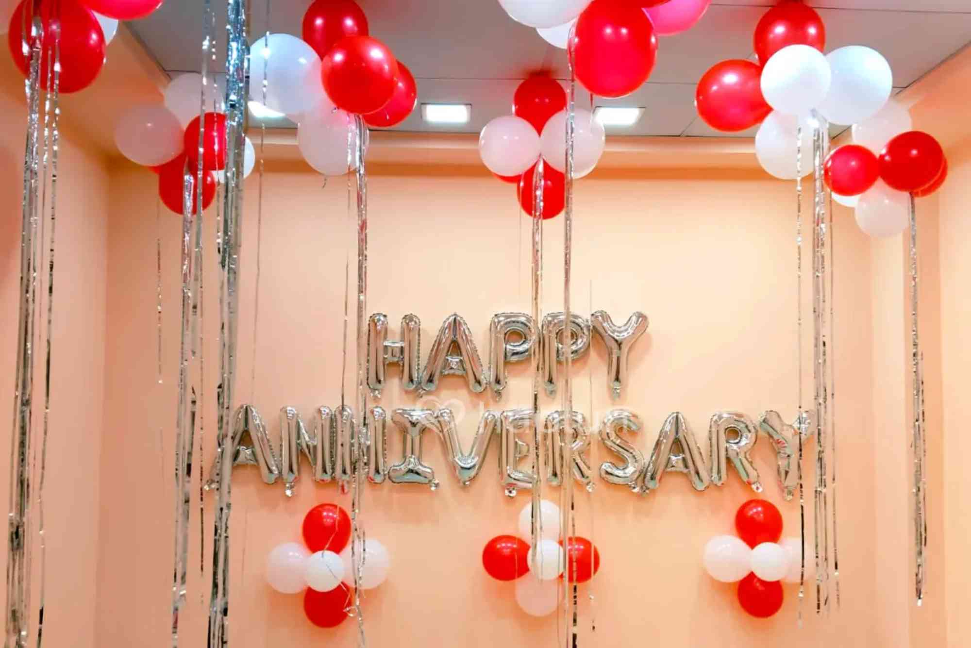 25th Wedding Anniversary Party Decorations